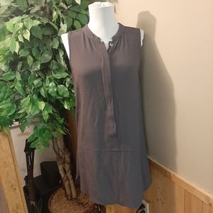 Madewell button front sleeveless tunic top